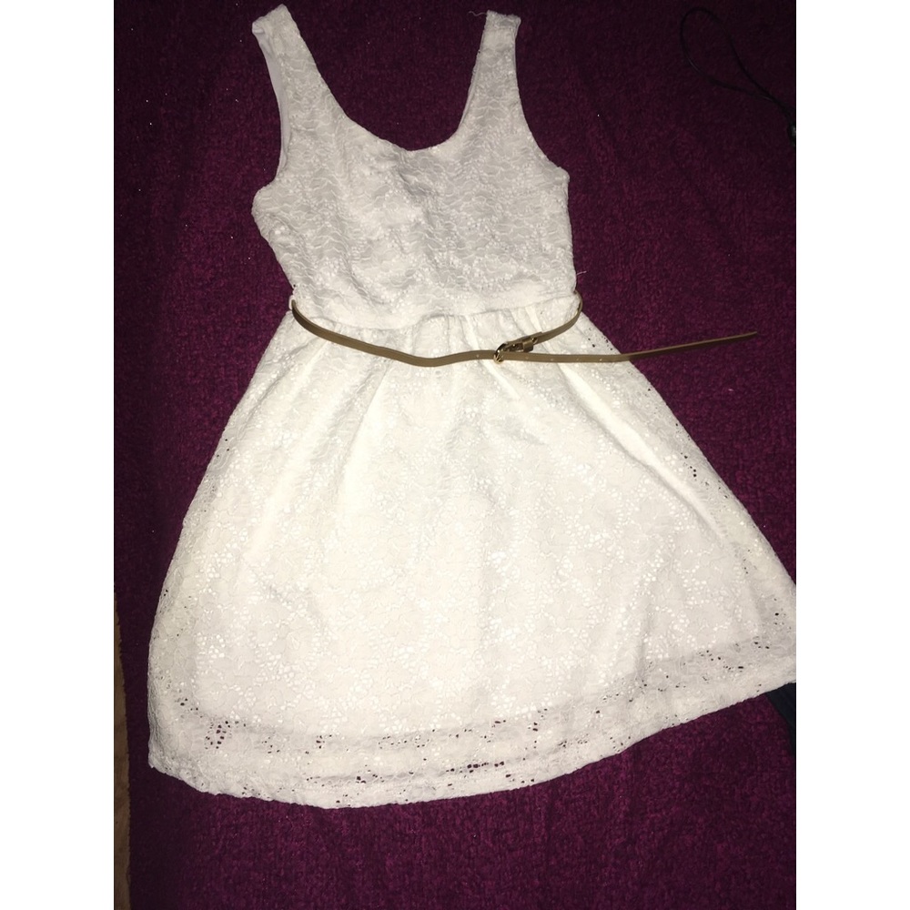 White Casual Dress